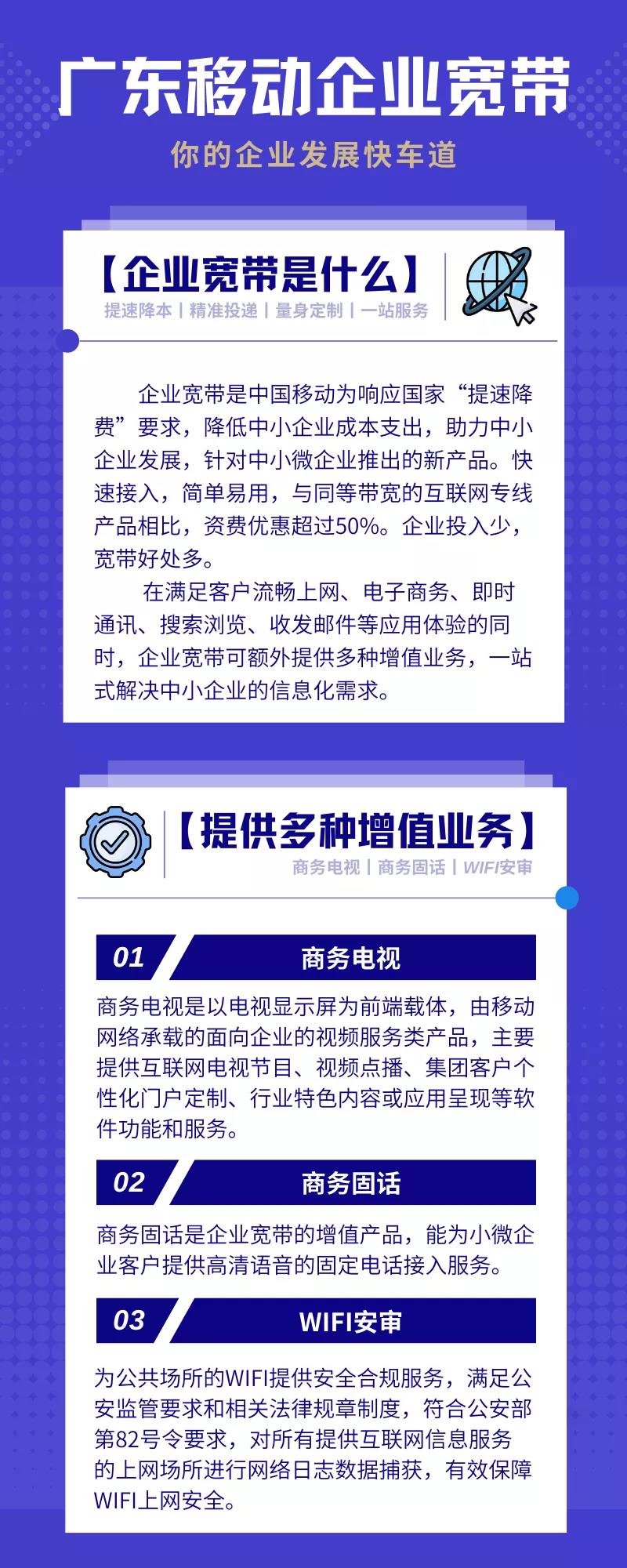 企业宽带丨这一条企业发展快车道，网速稳、费用省！(图1)