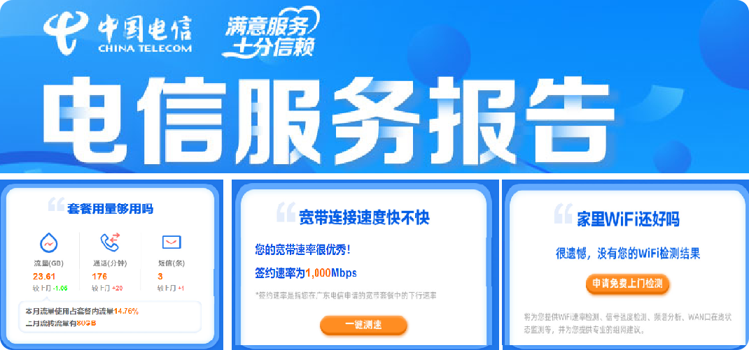 服务升级，信守承诺，电信“好服务”为您而来(图2)